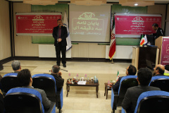 اهدا جوایز، تقدیرنامه و عکس های یادگاری هفتمین دوره مسابقات پایان نامه ۳ دقیقه ای استان اردبیل