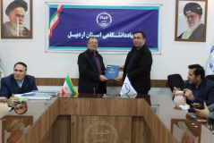 نشست صمیمانه رئیس جهاددانشگاهی استان اردبیل با همکاران واحد به مناسبت جشن پایان سال و تقدیر از جهادگران