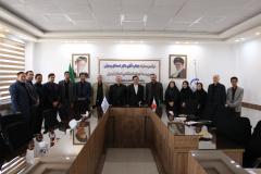 مراسم معارفه و بازدید دکتر اسحاق رسولی سرپرست جهاد دانشگاهی استان اردبیل از واحدهای جهاددانشگاهی اردبیل با حضور آقای رازانی مدیرکل محترم امور واحدها و آقای طباطبایی مدیرکل محترم دفتر برنامه ریزی جهاد دانشگاهی