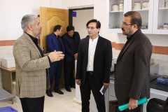 مراسم معارفه و بازدید دکتر اسحاق رسولی سرپرست جهاد دانشگاهی استان اردبیل از واحدهای جهاددانشگاهی اردبیل با حضور آقای رازانی مدیرکل محترم امور واحدها و آقای طباطبایی مدیرکل محترم دفتر برنامه ریزی جهاد دانشگاهی