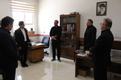 مراسم معارفه و بازدید دکتر اسحاق رسولی سرپرست جهاد دانشگاهی استان اردبیل از واحدهای جهاددانشگاهی اردبیل با حضور آقای رازانی مدیرکل محترم امور واحدها و آقای طباطبایی مدیرکل محترم دفتر برنامه ریزی جهاد دانشگاهی