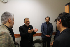 مراسم معارفه و بازدید دکتر اسحاق رسولی سرپرست جهاد دانشگاهی استان اردبیل از واحدهای جهاددانشگاهی اردبیل با حضور آقای رازانی مدیرکل محترم امور واحدها و آقای طباطبایی مدیرکل محترم دفتر برنامه ریزی جهاد دانشگاهی