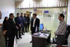 مراسم معارفه و بازدید دکتر اسحاق رسولی سرپرست جهاد دانشگاهی استان اردبیل از واحدهای جهاددانشگاهی اردبیل با حضور آقای رازانی مدیرکل محترم امور واحدها و آقای طباطبایی مدیرکل محترم دفتر برنامه ریزی جهاد دانشگاهی