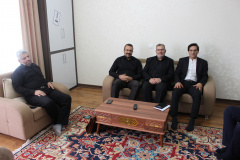 مراسم معارفه و بازدید دکتر اسحاق رسولی سرپرست جهاد دانشگاهی استان اردبیل از واحدهای جهاددانشگاهی اردبیل با حضور آقای رازانی مدیرکل محترم امور واحدها و آقای طباطبایی مدیرکل محترم دفتر برنامه ریزی جهاد دانشگاهی