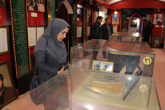 بازدید اعضا جهاددانشگاهی واحد اردبیل از موزه شهدای اردبیل به مناسبت هفته دفاع مقدس