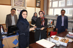 دیدار و تجلیل از همکاران جهادگر پرستار مرکز درمان ناباروری قفقاز جهاددانشگاهی اردبیل به مناسبت روز پرستار