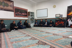 برگزاری مراسم بزرگداشت شهدای خدمت در جهاددانشگاهی استان اردبیل