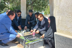 دیدار جهادگران جهاددانشگاهی اردبیل با جانباز و آزاده دفاع مقدس