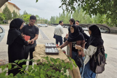 برپایی ایستگاه صلواتی در دانشگاه محقق اردبیلی