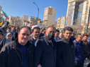 جهادگران جهاددانشگاهی اردبیل در راهپیمایی ۲۲ بهمن شرکت کردند